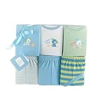Small Wonders 6 Piece Mix & Match Layette Set for Boy - boy, 0-6mos