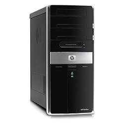 HP Pavilion Elite M9520F Desktop PC (2.5 GHz Intel Core 2 Quad Q8300 Processor, 8 GB RAM, 750 GB Hard Drive, Blu-ray Drive, Vista Premium)