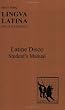 Lingva Latina: Latine Disco: Student's Manual: Latine Disco. Supplement for Part 1