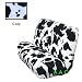 Universal-fit Animal Print Bench Seat Cover - Cow Image