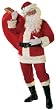 Mens Velour Santa Claus Suit - Mens 40-48