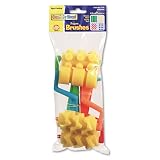 Chenille Kraft Products - Chenille Kraft - Sponge Roller Painting Set, Zig Zag/Wave/Dots/Stripes Designs, 4/Pack - Sold As 1 Pack - Create fun patterns with tempera, acrylic, watercolor, ink or colored glue. - Easy grip handles. - Clean with soap and water.