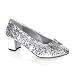 Search : DOROTHY-01, Women's Sequined Dorothy Shoes in Red or Silver for Costumes or Halloween