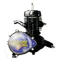 Grubee SKyHawk Gt-5 Black 80/66cc Angle Fire Head Gas Bicycle Motor Conversion Kit Motorized Bike GAS Moped