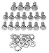Search Our Specialty Mall : Oil Pan Bolt Set 0.25-20 x 0.5 in. 14 pc. Bolts 5/16-18 x 0.5 in. 4 pc. Bolts Hex Head Chrome Plated Grade 5 Bolts