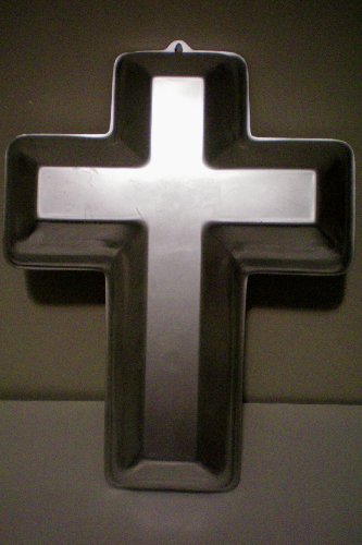 More image Wilton Cross Cake Pan -- Perfect shape to highlight communion, confirmation, baptismal and other religious celebrations -- as shown
