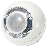 GEV 000728 LED Lichtball LLL728 120 Grad Bewegungsmelder Daemmerungsschalterbatteriebetrieb, inklusive Magnetbefestigung f&uuml;r Innenbetrieb, wei&szlig;