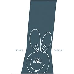 Im 5er Set: Grafische Gr�sse zum Osterfest mit Osterhasen