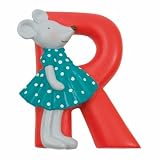 MOULIN ROTY - Lettre résine R rouge