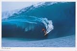 Teahupoo (Surfing Big Wave) Art Poster Print - 24