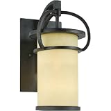 Quoizel OI8407IB Ontario 11-Inch Small Wall Lantern, Imperial Bronze Finish