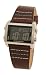 Umbro Junior Digital Watch With Brown Leather Strap