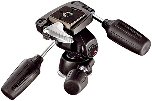Manfrotto-804RC2-Basic-Pan-Tilt-Head-with-Quick-Release-Plate-200PL14--Replaces-3047-Black