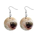 Hermit Crab Earrings Limited Edition Art Jewelry