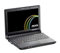 Archos 10 25,9 cm (10,2 Zoll) WXGA LED Netbook (Intel Atom N270, 1,6 GHz, 1GB RAM, 160GB HDD, HSDPA-Modem, Windows XP Home, Kinderschutzsoftware) schwarz, bis zu 5h Laufzeit