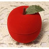 りんご型リングケース