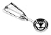 Roscan Stainless Steel 2-1/4 Inch Icecream Scoop