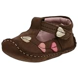 Babybotte Infant/Toddler Angel T-Strap Velcro Crib Shoe.