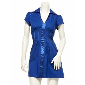 Buy 2b Zip Front Shine Stripe Dress