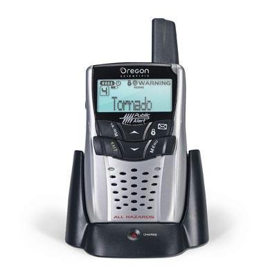 New Oregon Scientific Lnb0232111413001 Weather Emergency Public Alert Radio & Charge Cradle