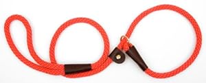 Mendota Products Dog Slip Lead, Orange, 1/2-Inch x 6-Feet