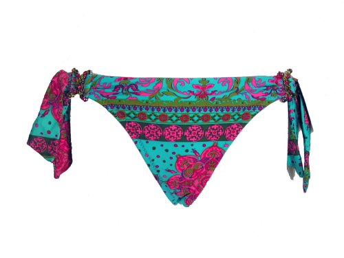 Becca Aquamarine Basic Fit Swimsuit Bottom w/ Side Ties