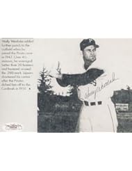 Collectibles: Wally Westlake Signed 3X6 Pirates Photo JSA COA - sportslot