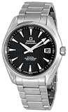 Omega Men's 231.10.42.21.06.001 Seamaster Aqua Terra Chronometer Black Dial Watch