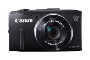 Canon PowerShot SX280 HS Compact Digital Camera - Black