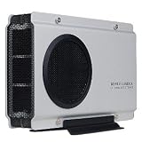 3.5 LAN Disk IDE to USB 2.0/RJ-45 Ethernet NAS (Network Attached Storage) Hard Drive Enclosure (Silver) w/3.14 Fan