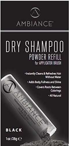 Ambiance Dry Shampoo Refill - Available in 5 Colors - Black by Ambiance Dry Shampoo