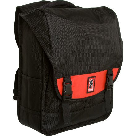 Chrome Soma Messenger Bag Black/Red, One Size