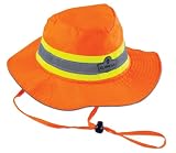 GLoWEAR 8935 Class Headwear Hi-Vis Ranger Hat, Orange, Large/X-Large