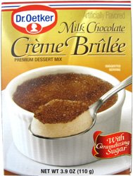 Oetker Milk Chocolate Creme Brulee 3.9 oz 12ct by Dr. Oetker