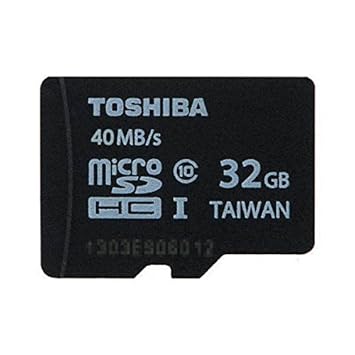 【クリックで詳細表示】東芝 microSDHC 32GB 防水 40MB/s Class10 UHS-I TOSHIBA： パソコン・周辺機器