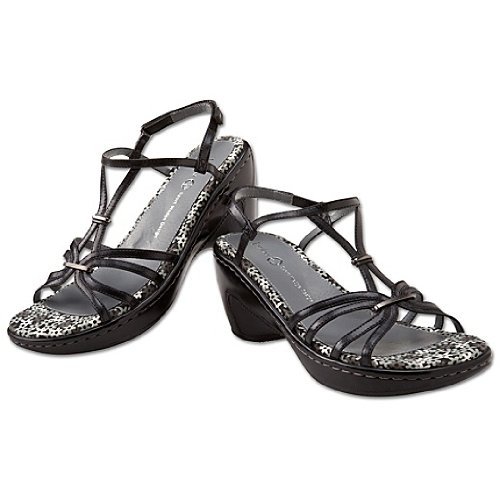Jambu Sandals Jambu Women's Gigi Sandal (Black, 11)
