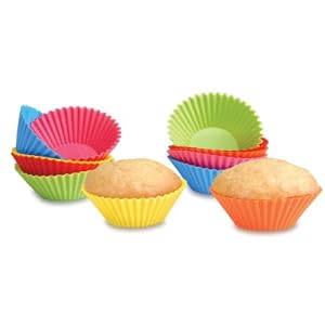 assorted cupcake baking forms