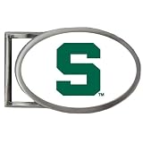 Michigan State Spartans NCAA Dress Casual Buckle