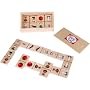 Charlie and Lola Wooden Dominoes Set