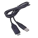 USB Cable for Samsung Digital Cameras PL60, PL65, P800, P1000, P1200, SL201, SL310 W, SL310W, SL420, SL620, ST50, TL9, TL100
