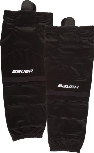 Bauer Premium Ice Hockey Socks Senior Size (Black, Small)
