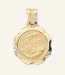 10 Kt Gold Religious Medal - Width: 15mm - Baptism - Premium Box