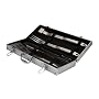 Grillfinity 110200 Gourmet 5-Piece Grilling Tool Set, with Case