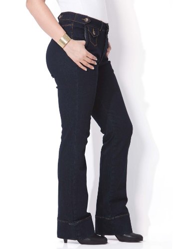 Roamans Plus Size Denim Trouser Jeans Roamans Plus Size Denim Trouser Jeans