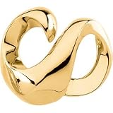 14K White Gold Chain Slide