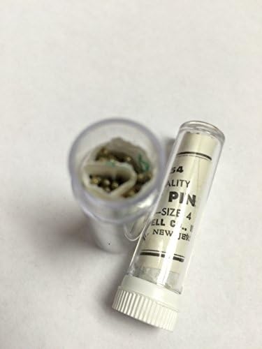 Glass Head Insect Pins, Size 4, 100 ct