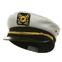 Cotton Captain Cap-Embroidered Captain