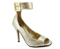 Patent Ankle Wrap Heel