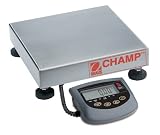 Ohaus Champ SQ General Purpose Bench Scale CQ250XL11 w/ 24 x 24 in. Platform (500 lb x 0.1 lb), Legal-for-Trade