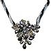 Flora in Fauna Pearl & Crystal Pendant - Night Sky (Water Element)
